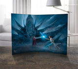 Star Wars (Rey's Awakening) Curved Acrylic Print