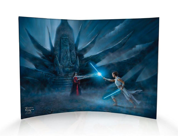 Star Wars (Rey's Awakening) Curved Acrylic Print