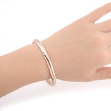 B.Tiff 8-Stone Starlight Pave Adjustable Bangle Cuff Natural, Gold, Black, Rose Gold, Small, Med, Large