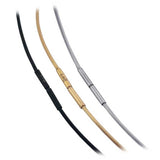 B.Tiff BTiff Choker Matte Necklace Gold, SIlver, Black 16 or 18 inch