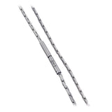 BTiff Signity Star Brighter thn Diamond Tension Set Internal Pave Barrel Pendant