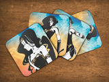 Justice League (Wonder Woman) Hardboard Coaster Set