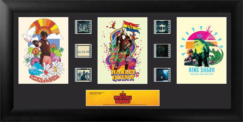 The Suicide Squad (S1) Trio FilmCells™ Wall Art