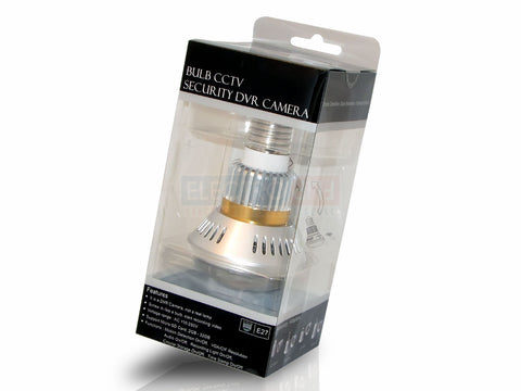 iBulb Hidden Surveillance Light Bulb Energy Efficient Outdoor Security Camera Hidden DVR