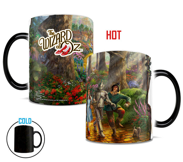 Thomas Kinkade Follow the Yellow Brick Road Morphing Mugs™ Heat-Sensitive Mug