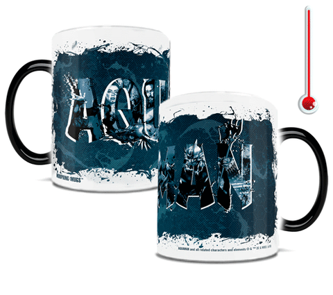Aquaman (Collage) Morphing Mugs™ Heat-Sensitive Mug