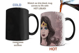Wonder Woman (Diana Prince) Morphing Mugs Heat-Sensitive Mug