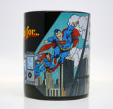 DC Comics Originals (Superman-Secret Identity)  Morphing Mugs™ Heat-Sensitive Clue Mug