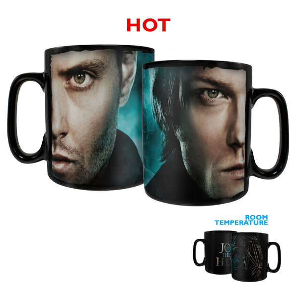 Supernatural (Halved Brothers) Clue Morphing Mugs® Heat-Sensitive Mug