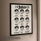 DC Comics Originals™ (Many Moods of Joker) MightyPrint™ Wall Art