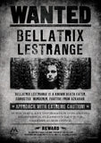 Harry Potter™ (Wanted Bellatrix Lestrange) MightyPrint™ Wall Art
