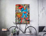 DC Comics Originals™ (Superman Collage) MightyPrint™ Wall Art