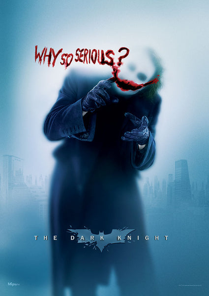 The Dark Knight Trilogy (Why So Serious) MightyPrint™ Wall Art