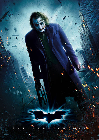 The Dark Knight Trilogy (Everything Burns) MightyPrint™ Wall Art