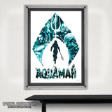 Aquaman (Collage) MightyPrint™ Wall Art