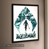 Aquaman (Collage) MightyPrint™ Wall Art