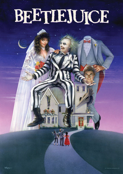 Beetlejuice (Movie Poster) MightyPrint™ Wall Art