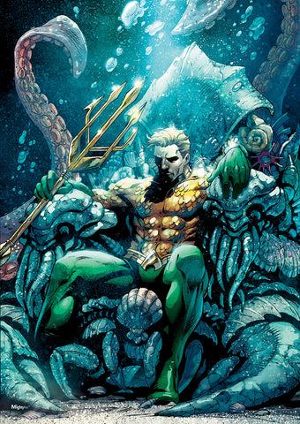 DC Aquaman (Throne of Atlantis) MightyPrint™ Wall Art