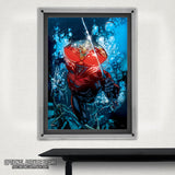 DC Aquaman (Black Manta Strikes) )MightyPrint™ Wall Art