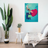 Birds of Prey (Golden Girl) MightyPrint™ Wall Art