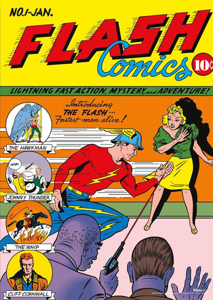 Justice League™ (The Flash Number 1) MightyPrint™ Wall Art