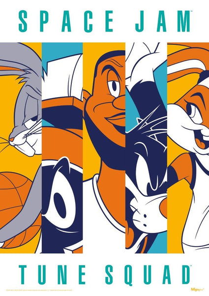 Space Jam: A New Legacy (Starting Line Up) MightyPrint™ Wall Art