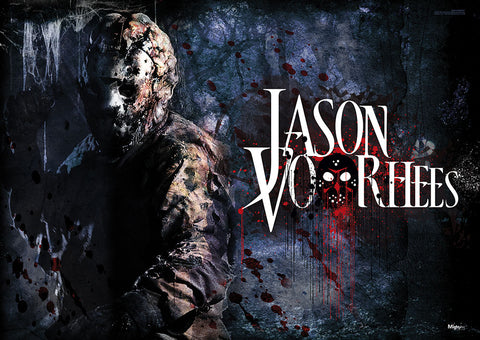 Friday the 13th (Jason Voorhees) Horror MightyPrint™ Wall Art
