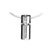 B.Tiff Cross Stainless Steel Signity Star Tension Set Pendant with Necklace