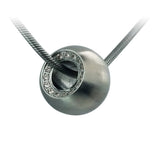 BTiff Signity Star Brighter thn Diamond Tension Set Internal Pave Barrel Pendant