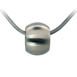 BTiff Signity Star Brighter thn Diamond Tension Set Internal Pave Barrel Pendant