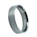 B.Tiff Brushed Band Stacking Ring Stainless Steel Black, Gold, Steel, Rose Gold