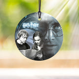Harry Potter and the Deathly Hallows™ Part 2 (Three Kids and Map) StarFire Prints™ Hanging Glass