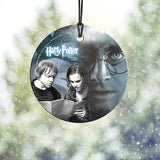 Harry Potter and the Deathly Hallows™ Part 2 (Three Kids and Map) StarFire Prints™ Hanging Glass