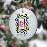 Friends (25 Years) StarFire Prints™ Hanging Glass