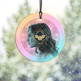 Wonder Woman 1984 (Neon) StarFire Prints Hanging Glass