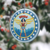 Wonder Woman 1984 (The Hero) StarFire Prints Hanging Glass