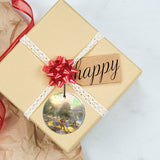 Thomas Kinkade (The Wizard of Oz™ - Dorothy Discovers the Emerald City™) StarFire Prints™ Hanging Glass