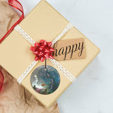 Thomas Kinkade (The Wizard of Oz™ - Dorothy Discovers the Emerald City™) StarFire Prints™ Hanging Glass - Witch