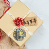 Thomas Kinkade Studios (A Christmas Story™ - House) StarFire Prints™ Hanging Glass