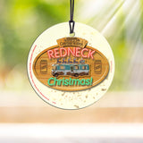 National Lampoon's Christmas Vacation (Red Neck) StarFire Prints™ Hanging Glass