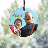 The Goonies (Sloth and Chunk) StarFire Prints™ Hanging Glass