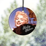 Marilyn Monroe (Bus Stop Movie Set) StarFire Prints™ Hanging Glass