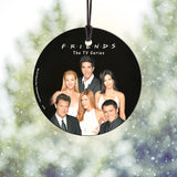 Friends The TV Series (Group) StarFire Prints™ Hanging Glass