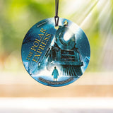 The Polar Express (Train) StarFire Prints™ Hanging Glass