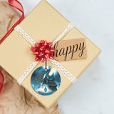 The Polar Express (Train) StarFire Prints™ Hanging Glass