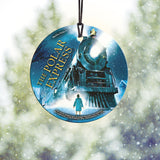 The Polar Express (Train) StarFire Prints™ Hanging Glass