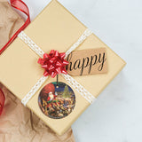 The Polar Express (Santa) StarFire Prints™ Hanging Glass