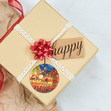 The Polar Express (Elves) StarFire Prints™ Hanging Glass