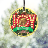National Lampoon's Christmas Vacation (Joy to the Squirrel) StarFire Prints™ Hanging Glass