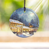 Thomas Kinkade Studios (National Lampoon's Christmas Vacation) StarFire Prints™ Hanging Glass